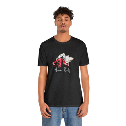 Hermit Crab Home Body Unisex Jersey Short Sleeve Tee