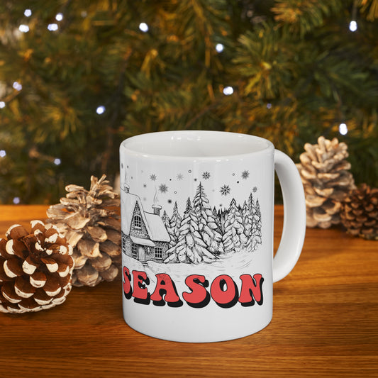 'Tis the Season Ceramic Mug 11oz