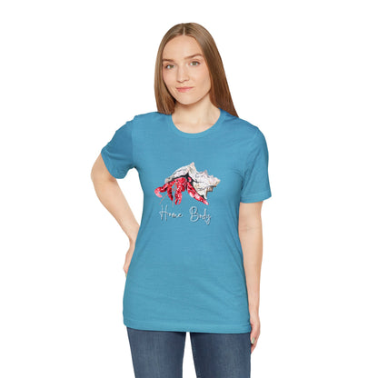 Hermit Crab Home Body Unisex Jersey Short Sleeve Tee