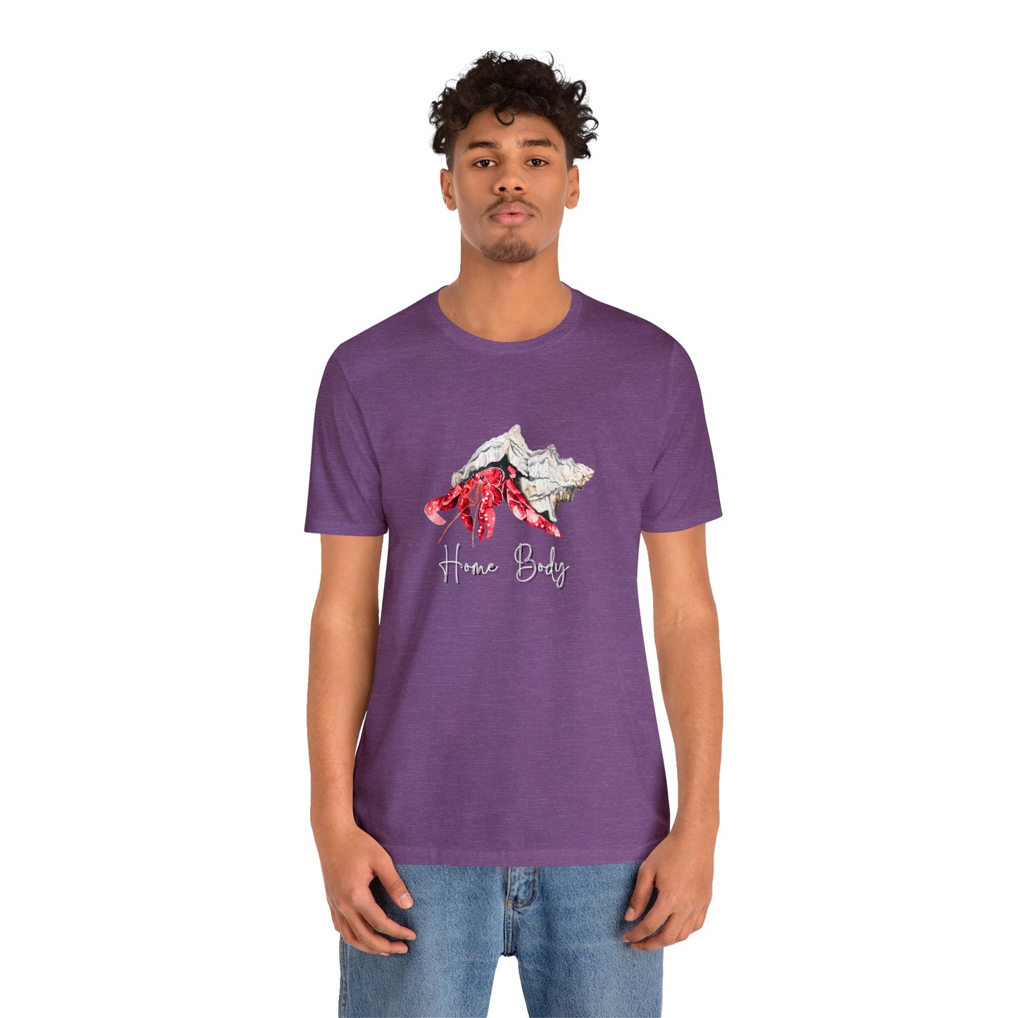 Hermit Crab Home Body Unisex Jersey Short Sleeve Tee