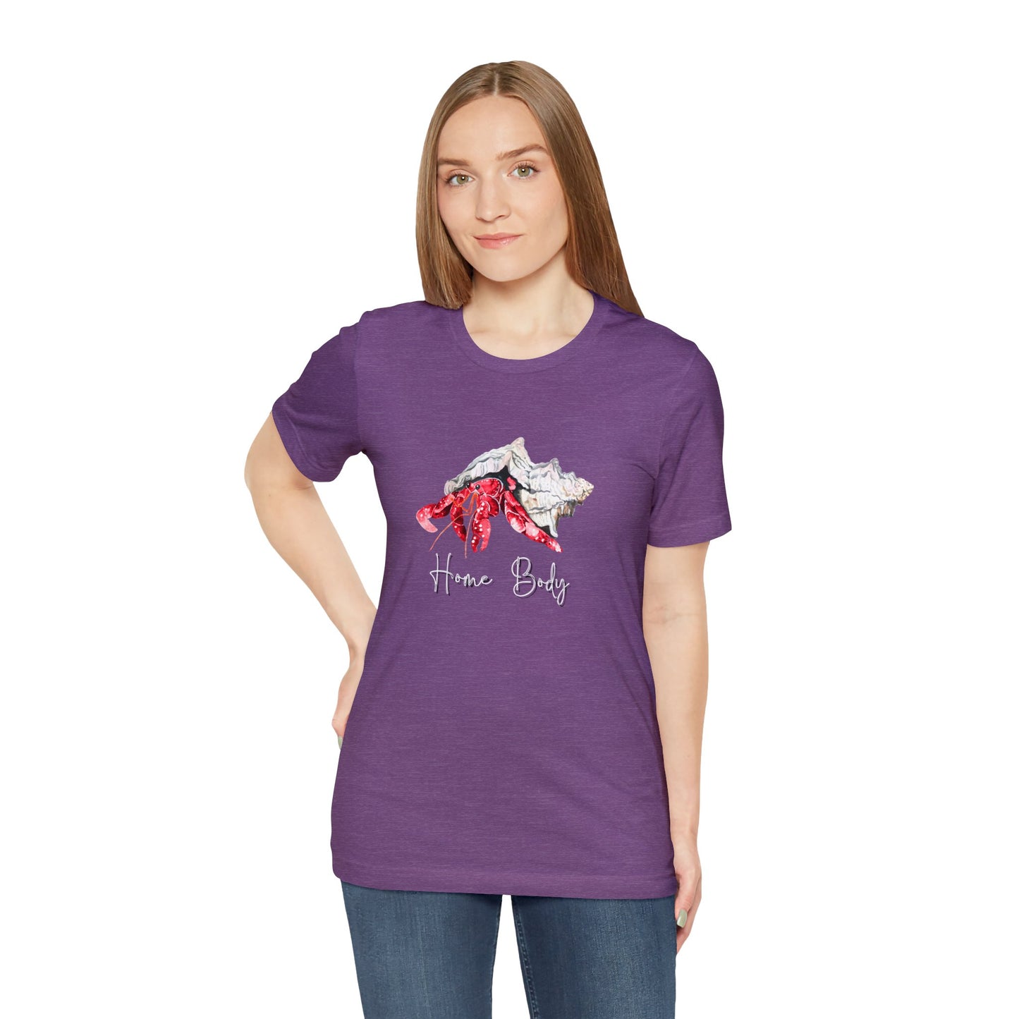 Hermit Crab Home Body Unisex Jersey Short Sleeve Tee