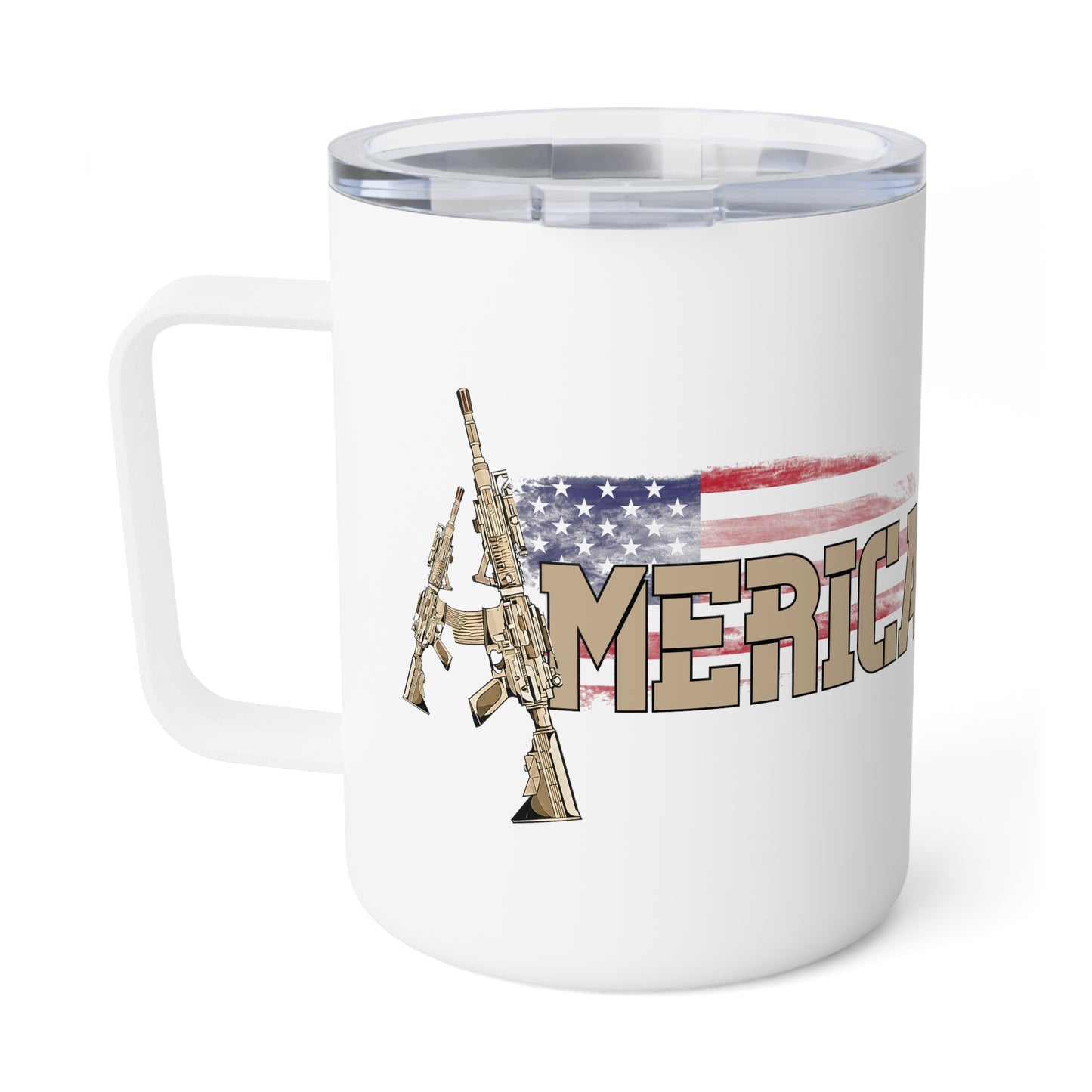 America AR-15 Insulated Coffee Mug, 10oz