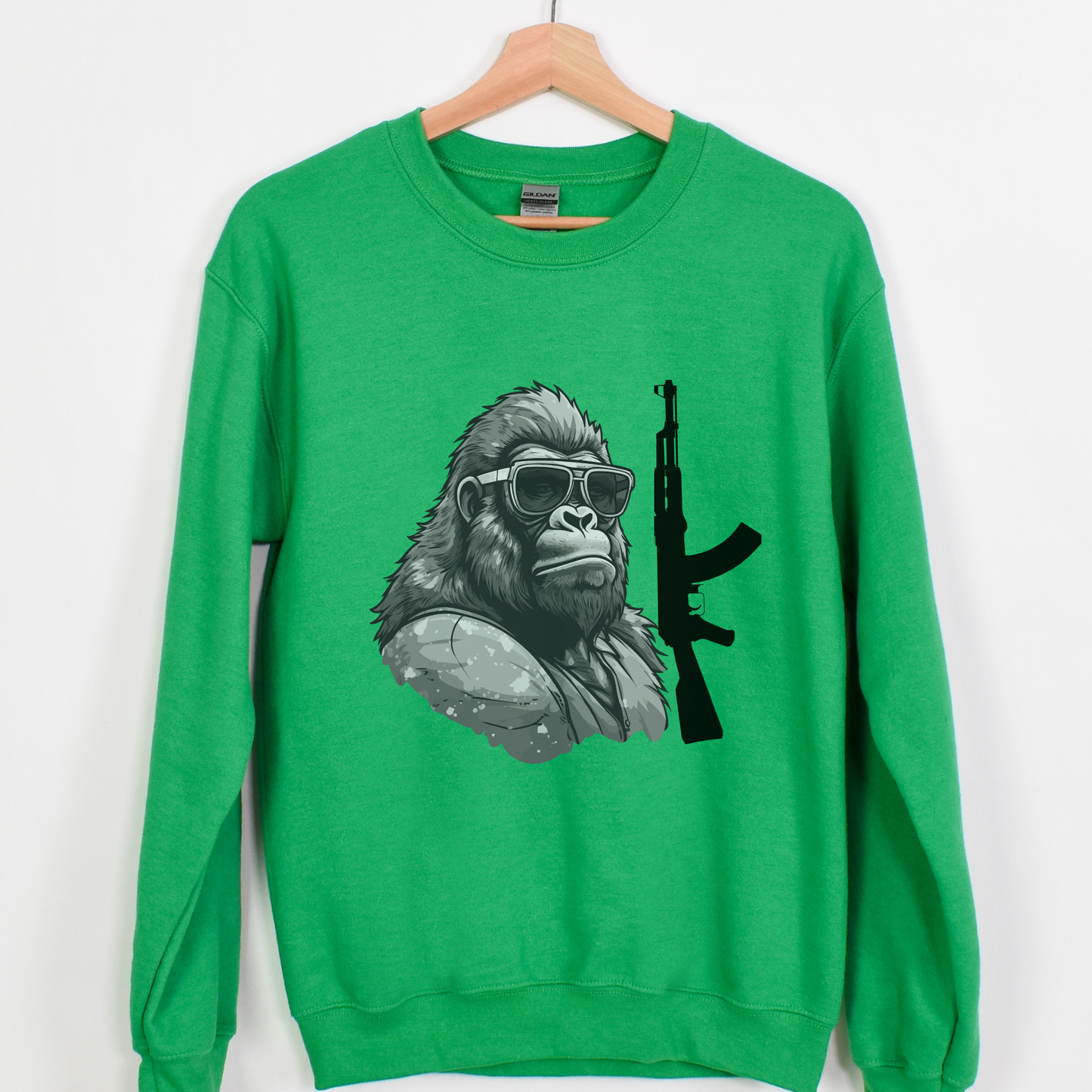 Gorilla AK-47 Crewneck Sweatshirt