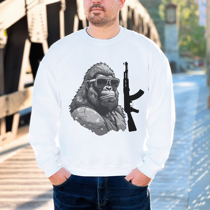 Gorilla AK-47 Crewneck Sweatshirt