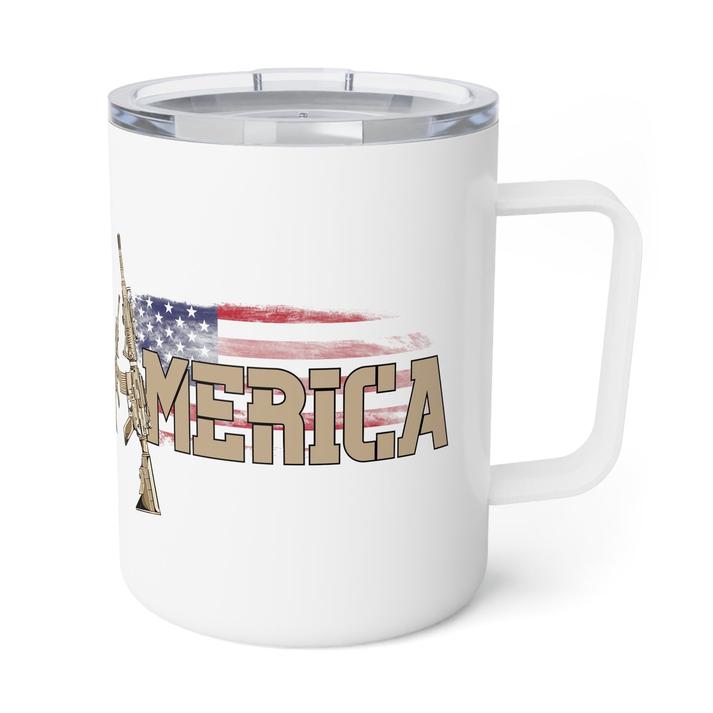 America AR-15 Insulated Coffee Mug, 10oz