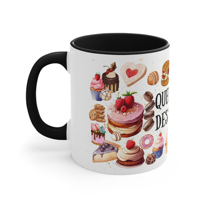 Queen of Dessert Accent Coffee Mug, 11oz