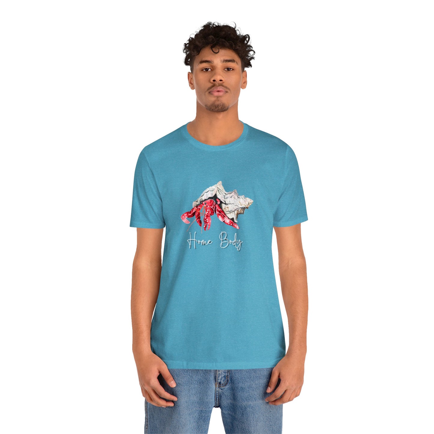 Hermit Crab Home Body Unisex Jersey Short Sleeve Tee