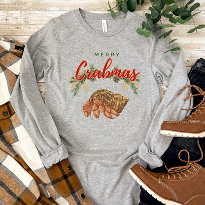 Merry Crabmas Longsleeve T Shirt