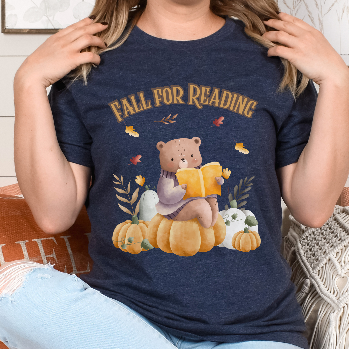 Fall for Reading T Shirt