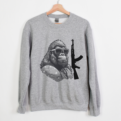 Gorilla AK-47 Crewneck Sweatshirt